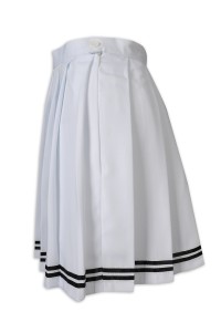 CH198 Online Cheerleading Dress Only Cheerleading Dress Folded Dress Cheerleading Dress Shop  gladiator cheer skirt  a line cheer skirt side view